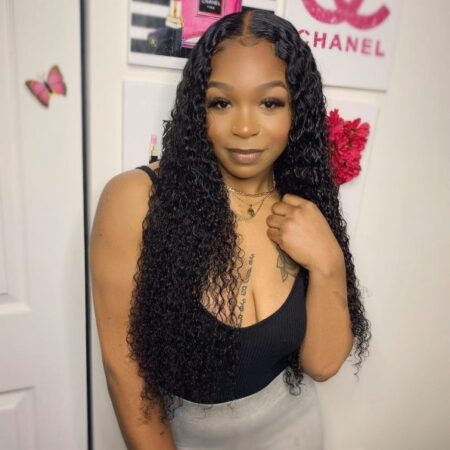 PapaHair Beauty | Curly Wear & Go Glueless Wig – Pre-bleached Knots - Image 4