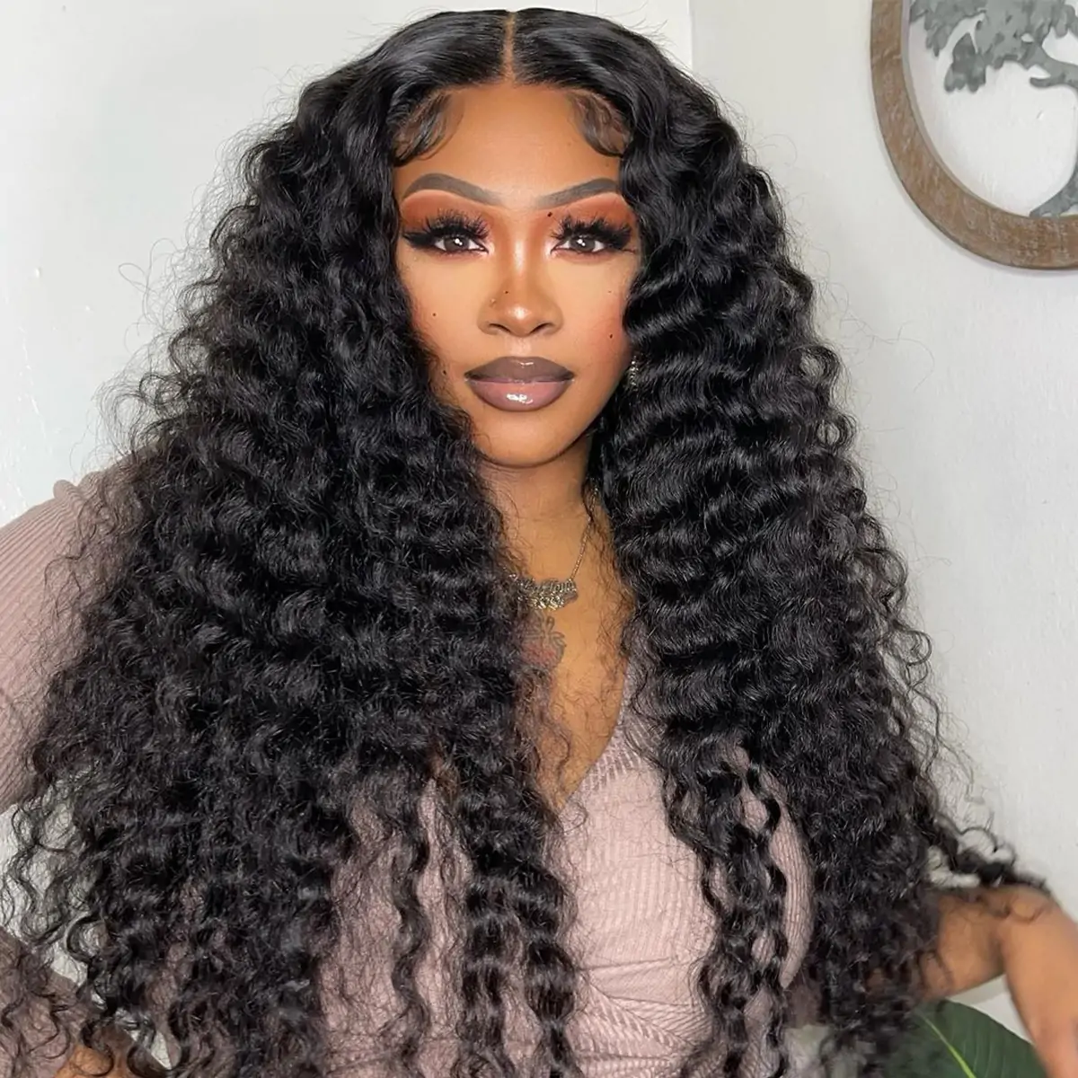 PapaHair Beauty | Deep Wave 9×6 Pre-cut Lace Wear & Go Glueless Wig